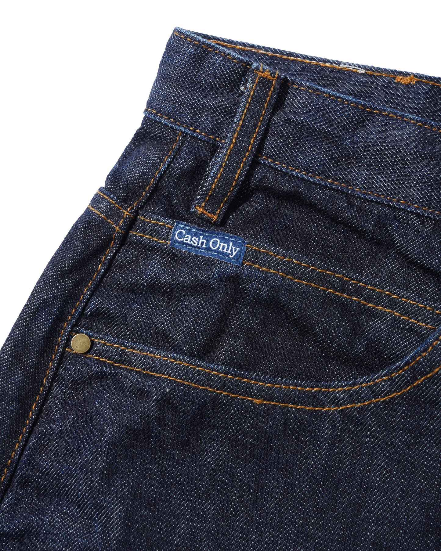 Cash Only Rodeo Denim Jeans Blue Selvedge