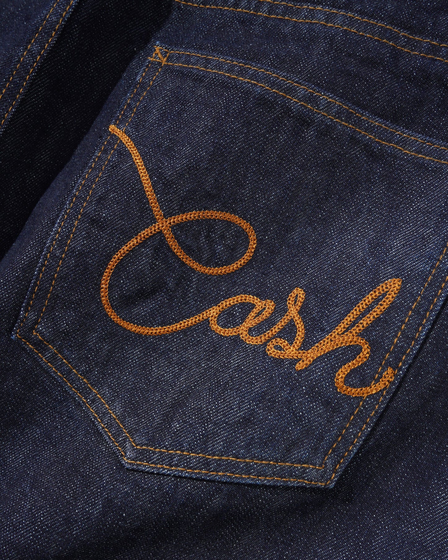 Cash Only Rodeo Denim Jeans Blue Selvedge