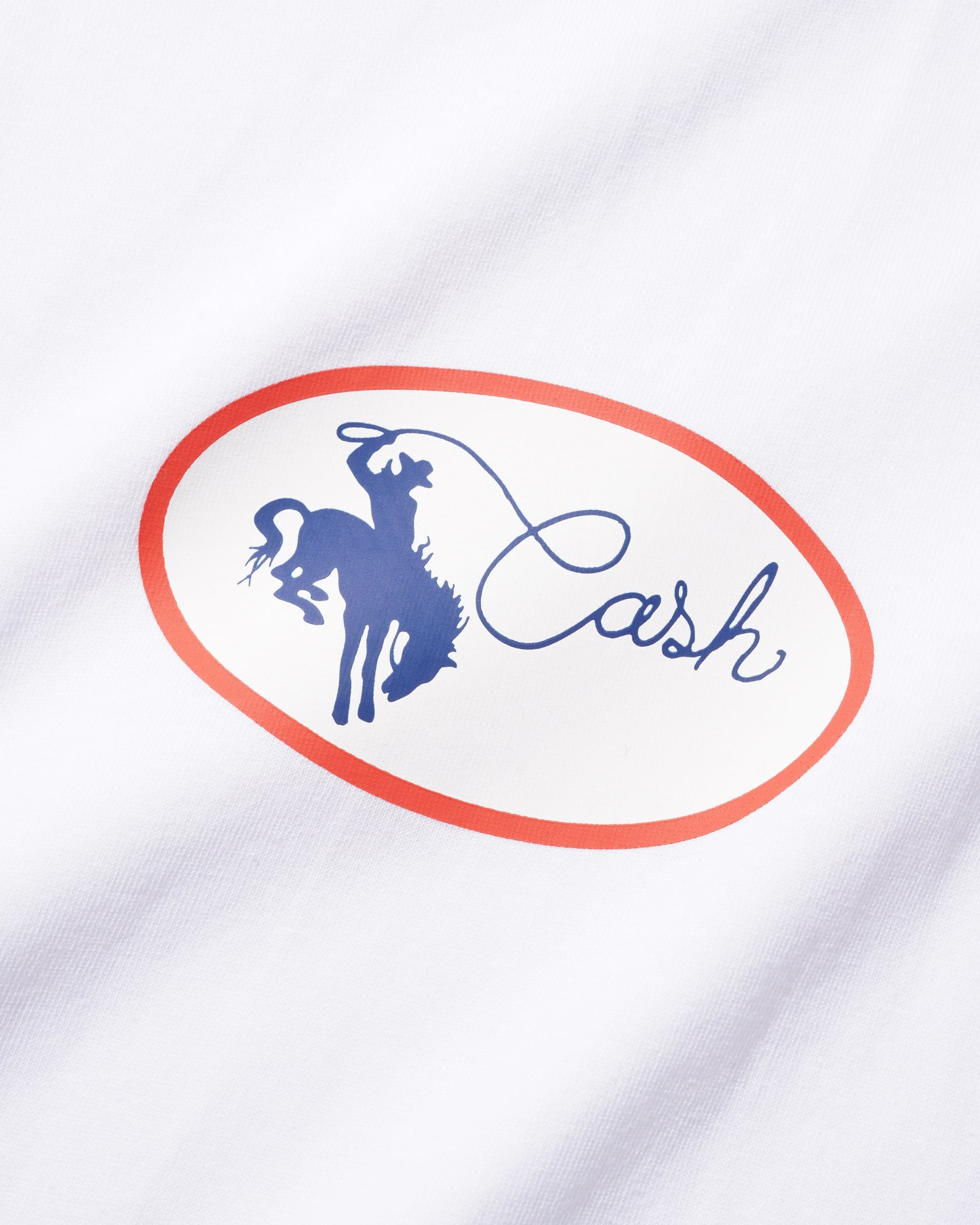 Cash Only Rodeo T-Shirt White