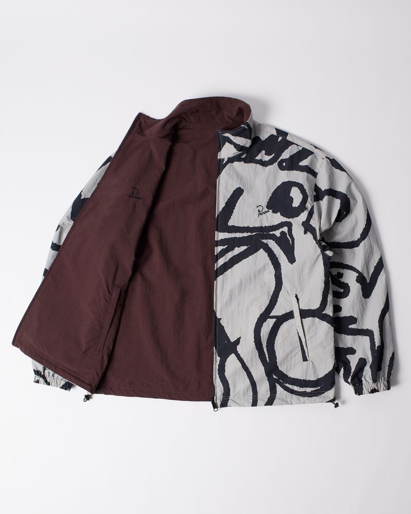 By Parra Freak Scene Reversible Track Top Grey