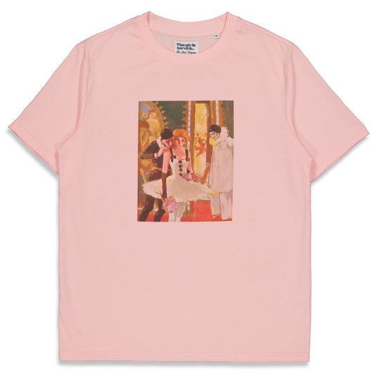 The Loose Company Sad Clown T-Shirt Pink