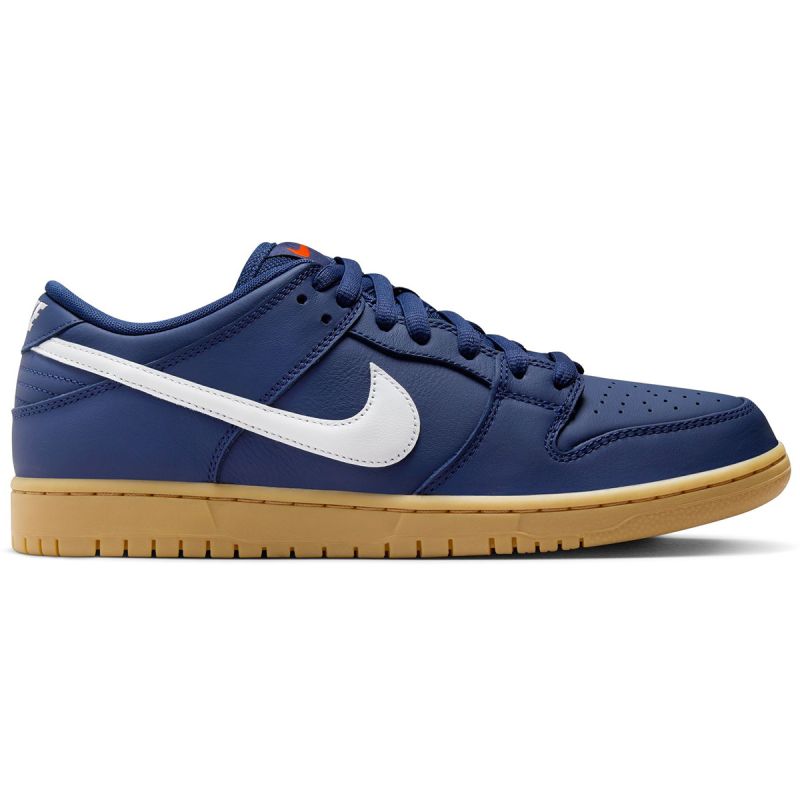 Nike SB Dunk Low Pro Navy/White/Navy/Gum Light Brown