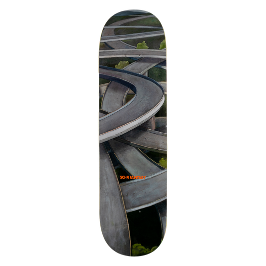 Sci-Fi Freeway Skateboard Deck 8.38