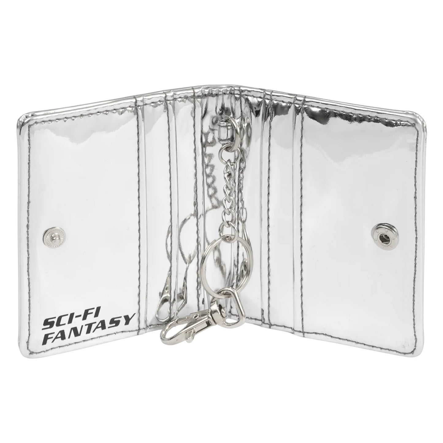 Sci-Fi Dragon Wallet Silver