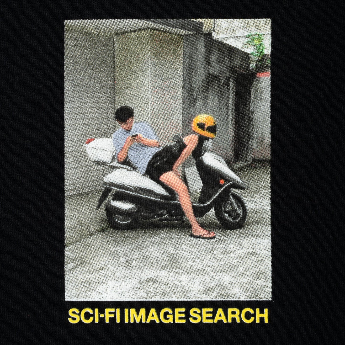 Sci-Fi Image Search T-Shirt Black