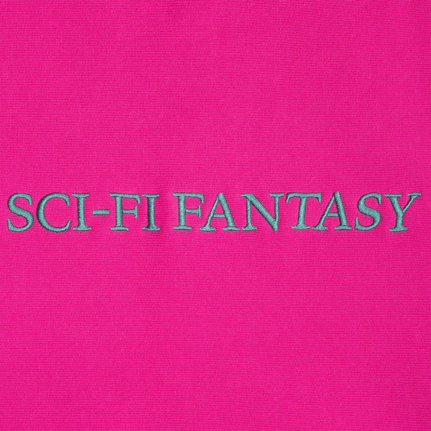 Sci-Fi Logo Hooded Sweater Magenta