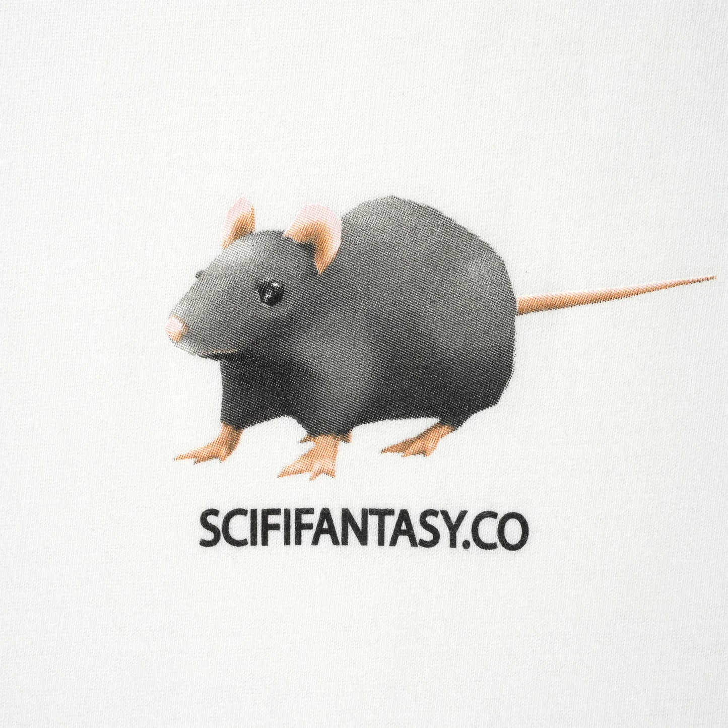 Sci-Fi Rat T-Shirt White