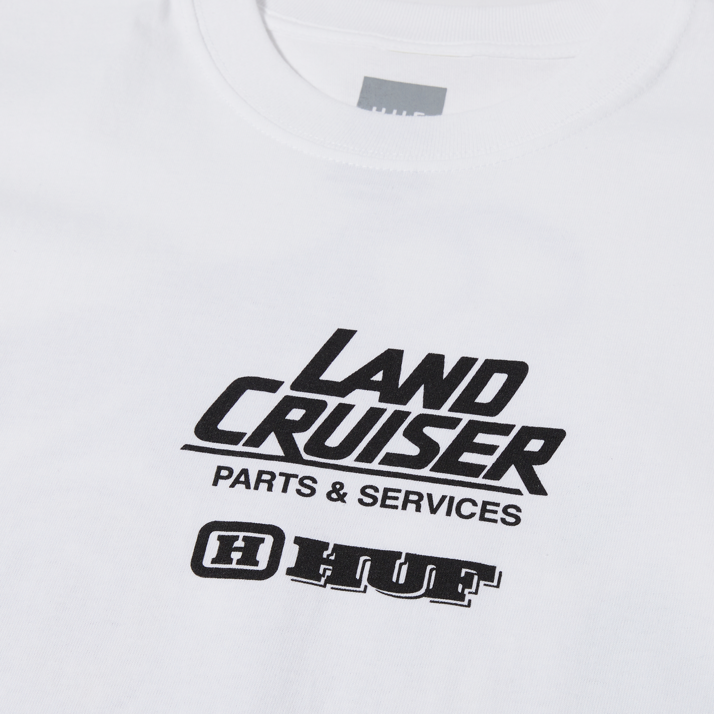 HUF X Toyota Land Cruiser Shine Keychain T-Shirt White