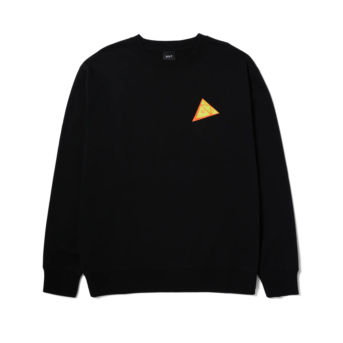 HUF Skewed Crewneck Sweater Black