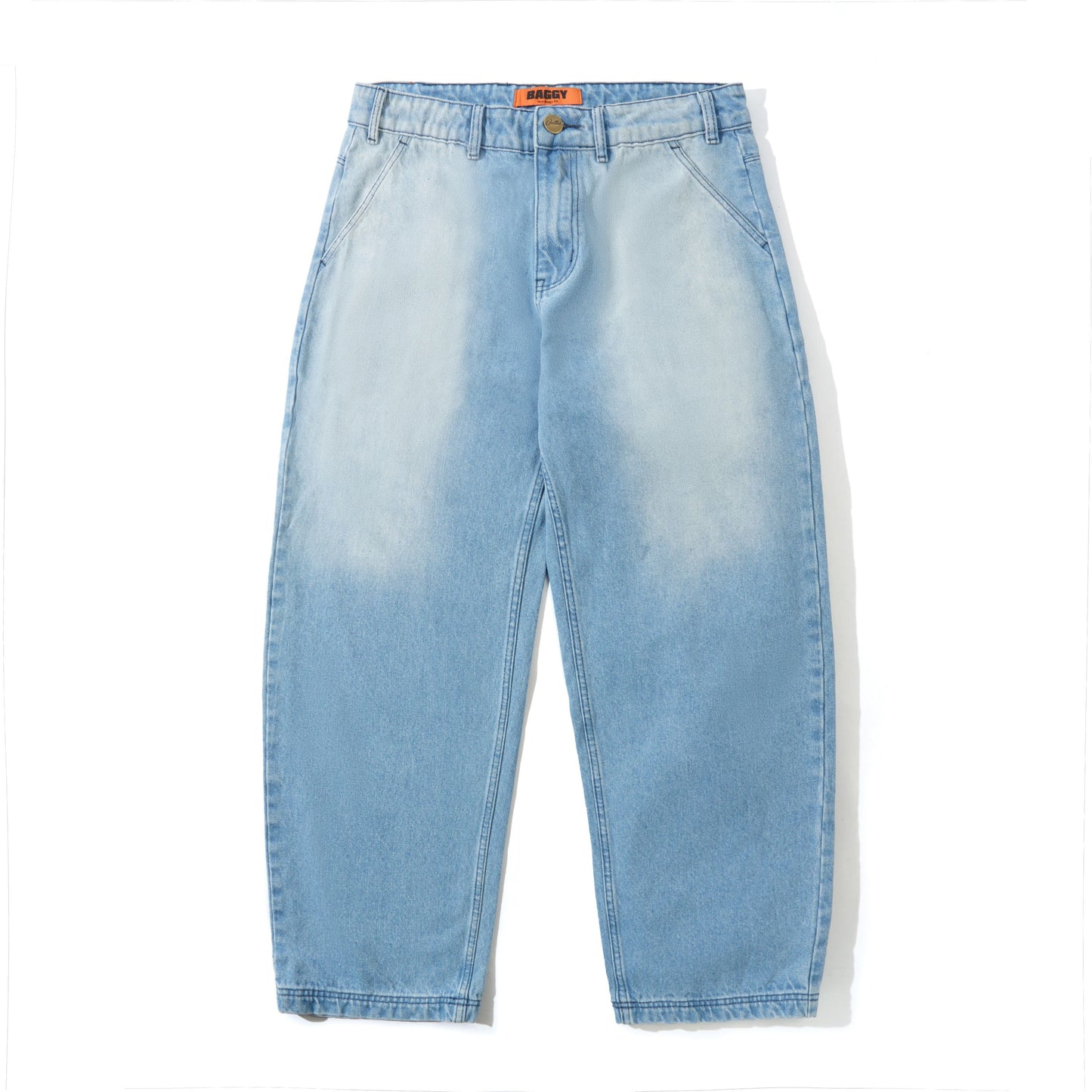 Butter Goods Scribble Denim Jeans Faded Light Blue