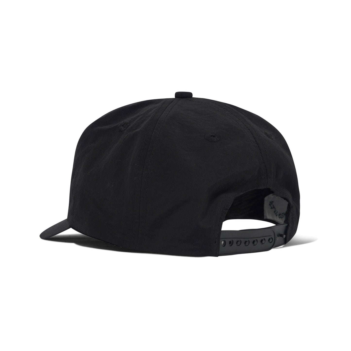 Cash Only Script 5 Panel Cap Black