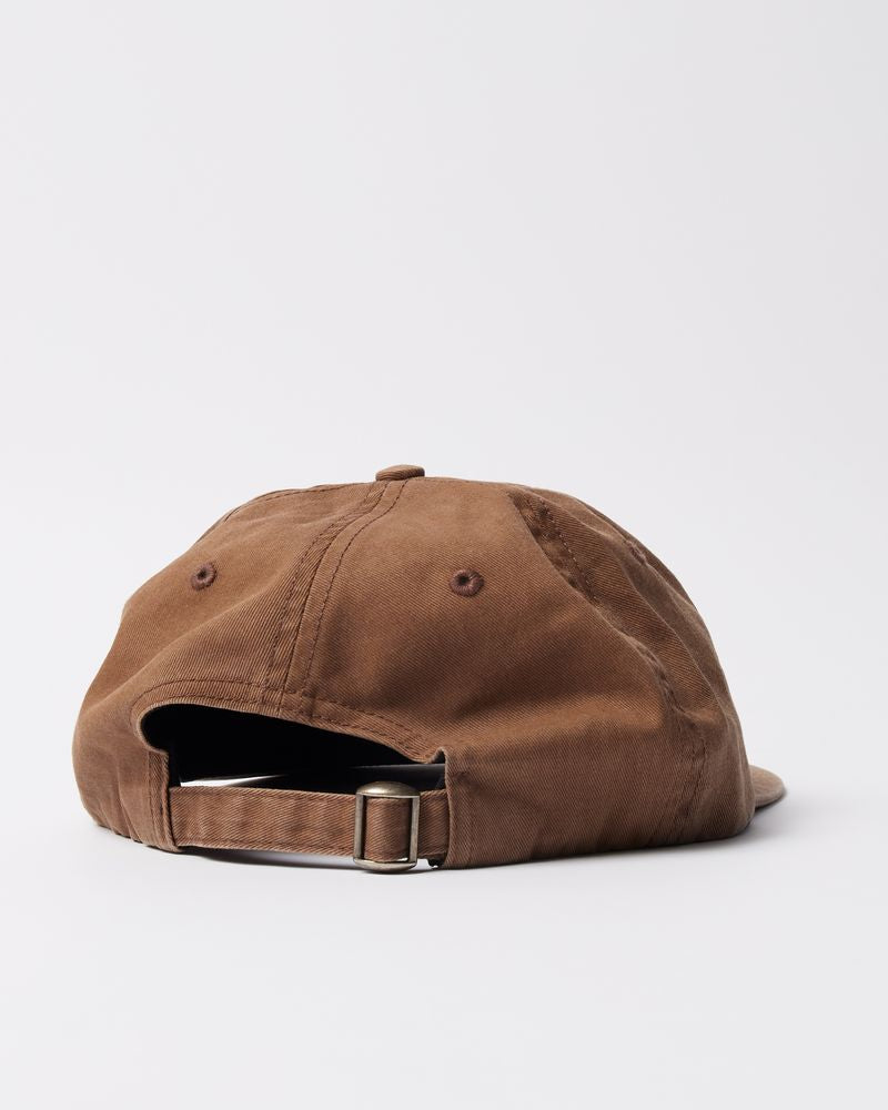 By Parra Signature 6 Panel Hat Brown