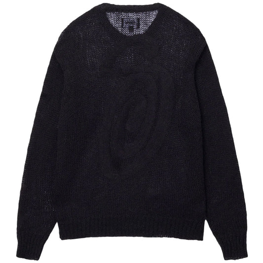 Stüssy Loose Knit Sweater Black