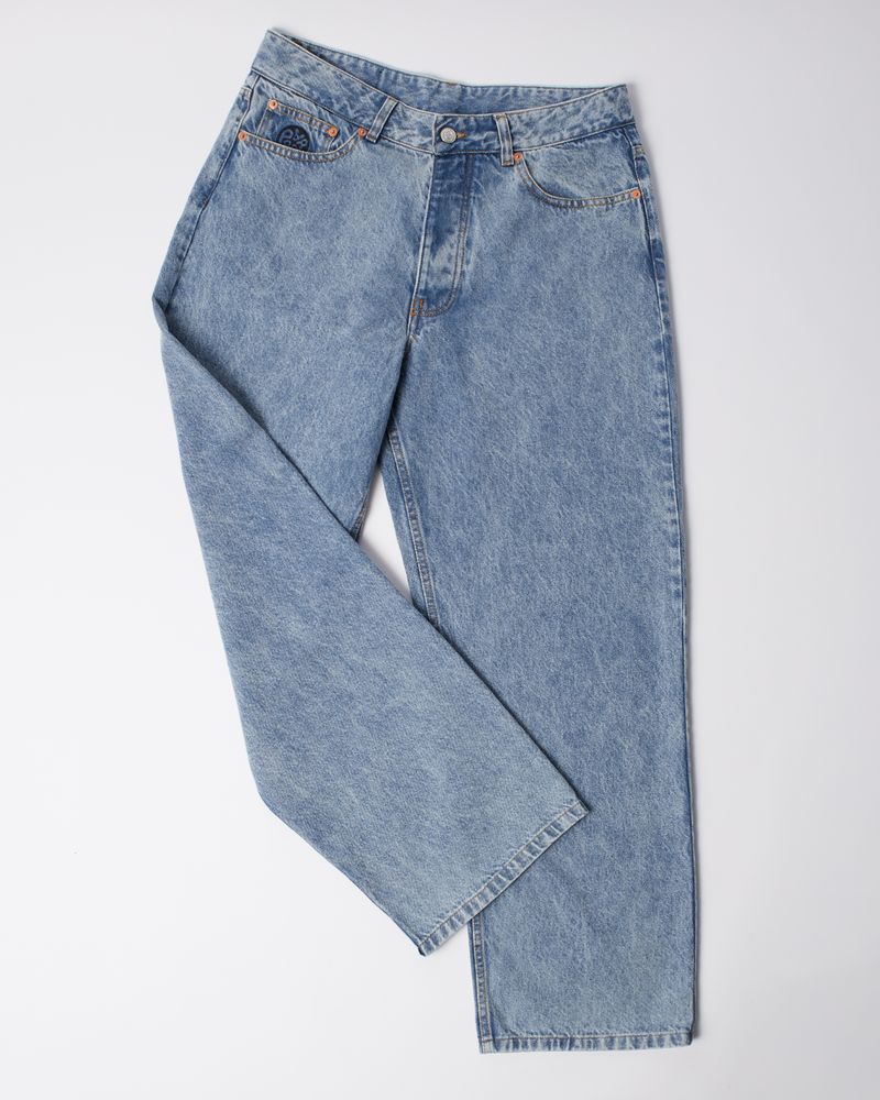 By Parra Washed Up Jeans Washed Blue