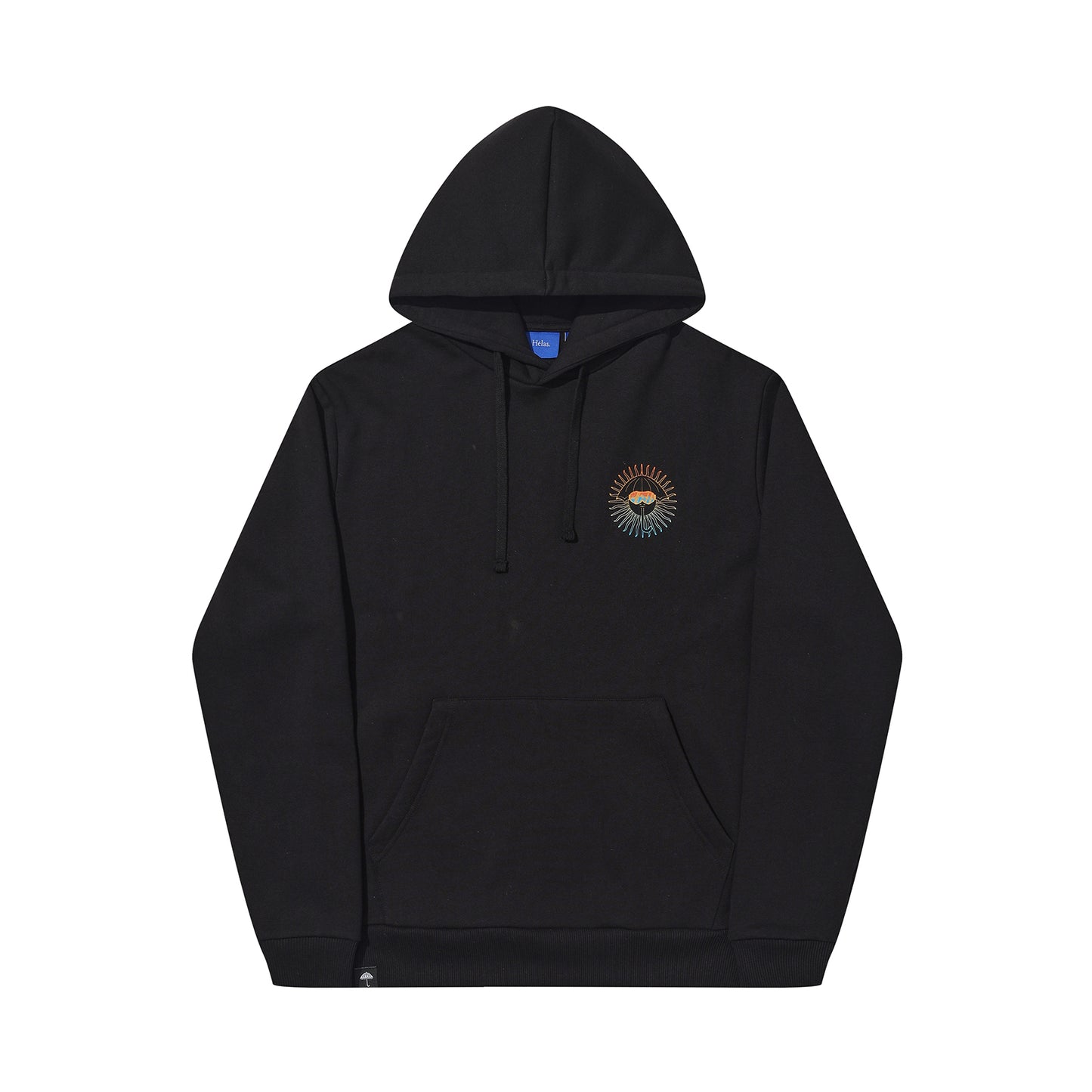 Helas Mask Hoodie Black