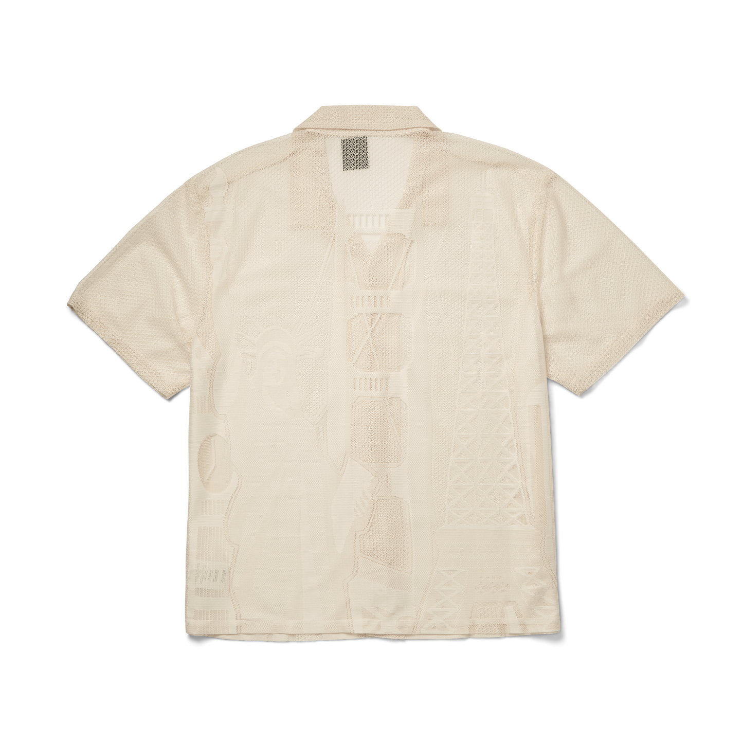 HUF World Tour Lace Shirt Ivory