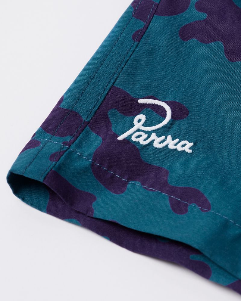 By Parra Purple Camo Man Swim Short Blue