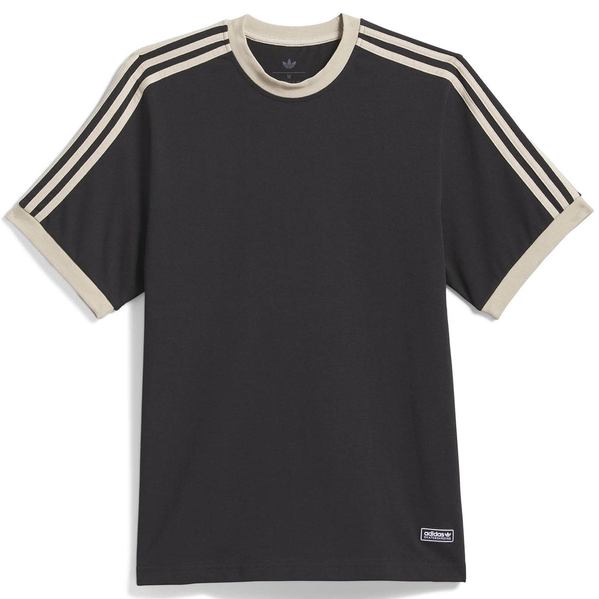 Adidas FSBS Ringer T-Shirt Black/Khaki Three