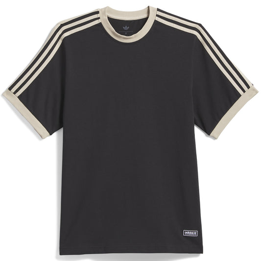 Adidas FSBS Ringer T-Shirt Black/Khaki Three