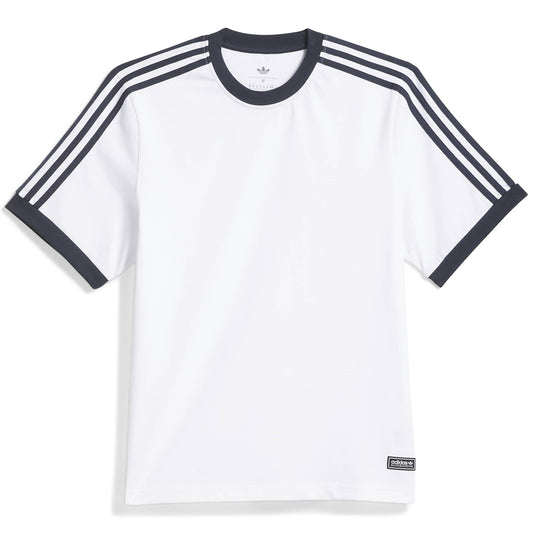 Adidas FSBS Ringer T-Shirt White/Aurora Ink
