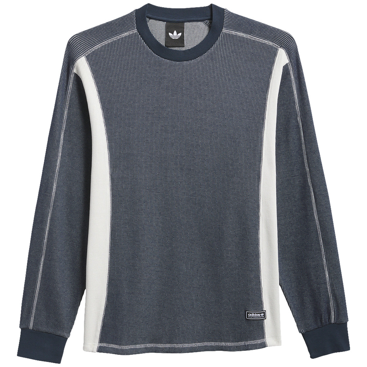 Adidas FSBS Waffle Longsleeve Shirt Aurora Ink/Orbit Grey