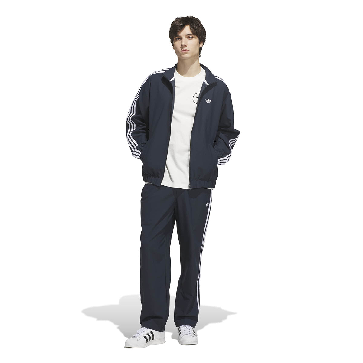 Adidas Superfire Track Jacket Aurora Ink/White