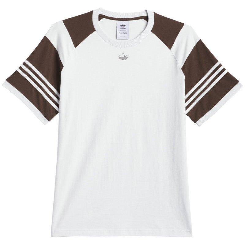 Adidas Tyshawn Tee Crywht/Dbrown