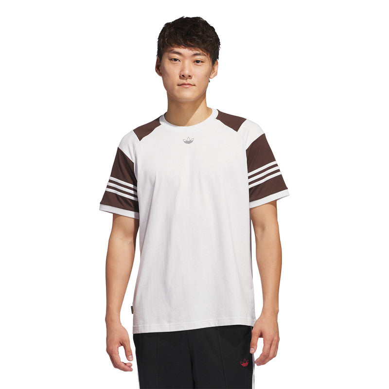 Adidas Tyshawn Tee Crywht/Dbrown