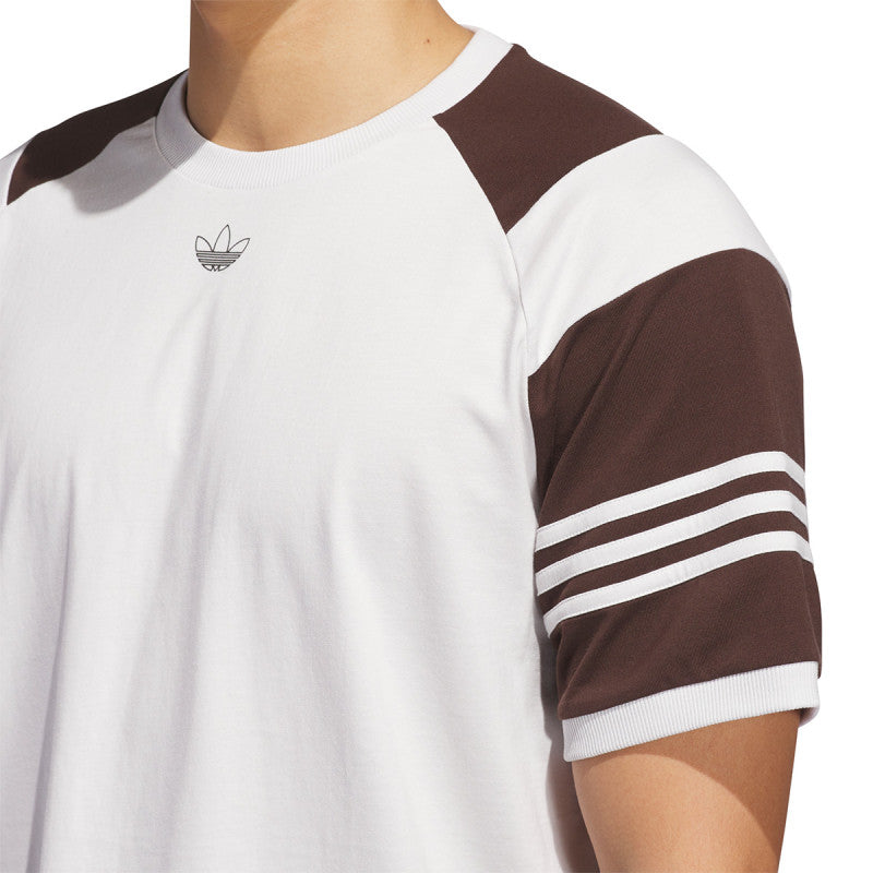 Adidas Tyshawn Tee Crywht/Dbrown