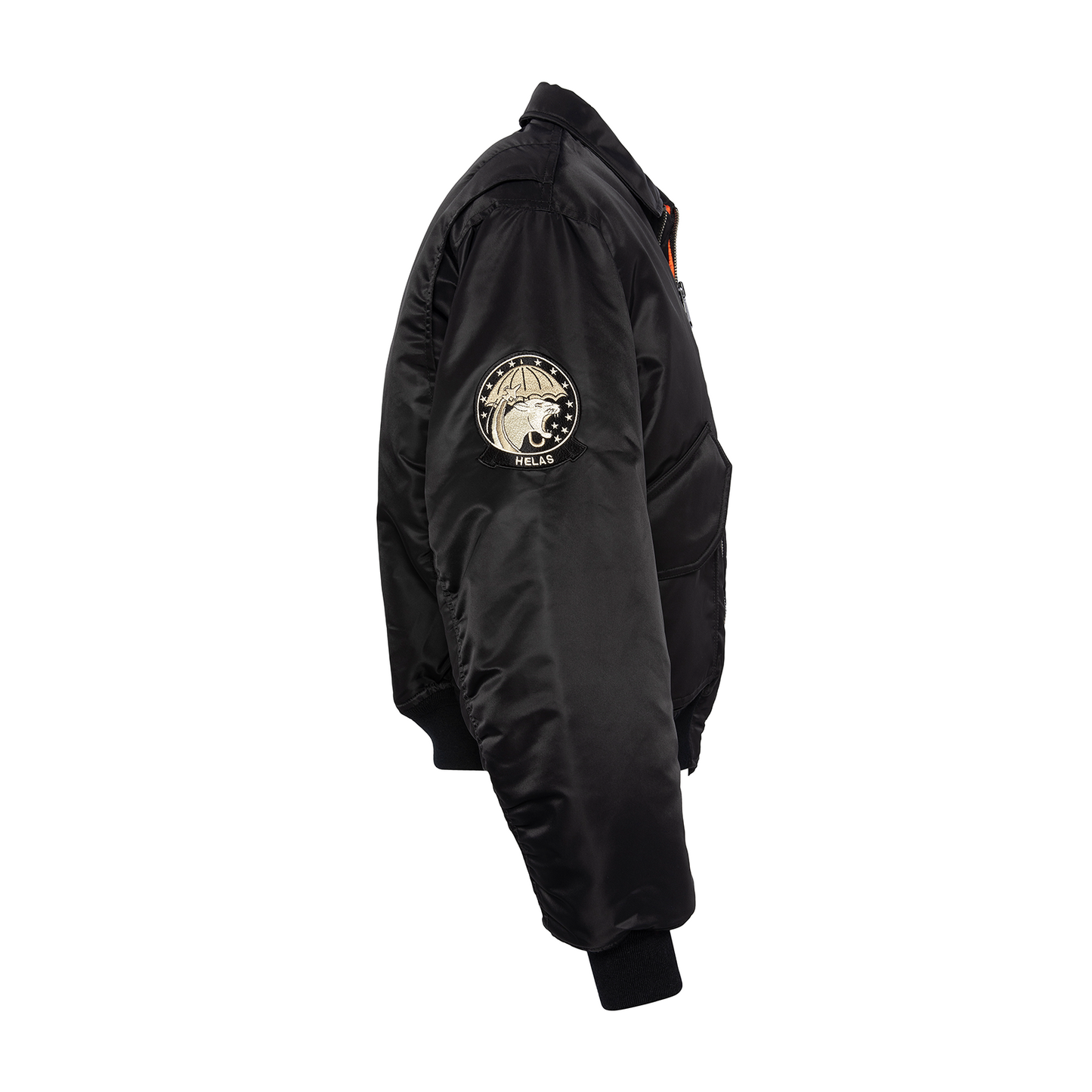 Helas X Schott Bomber Jacket Black