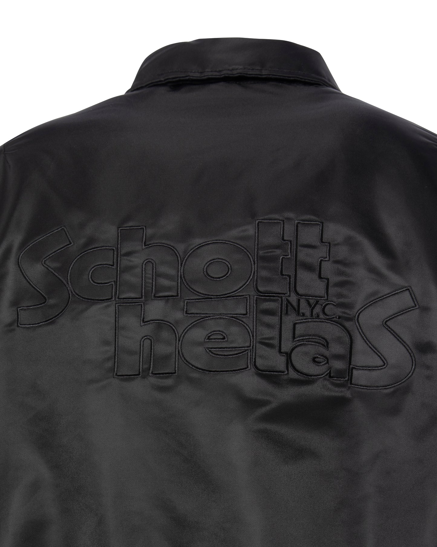 Helas X Schott Bomber Jacket Black