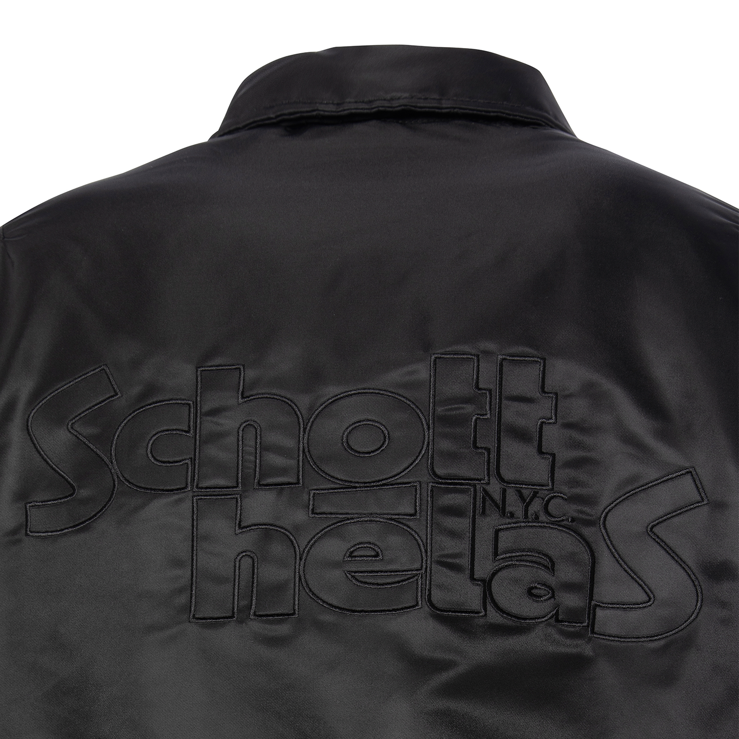 Helas X Schott Bomber Jacket Black