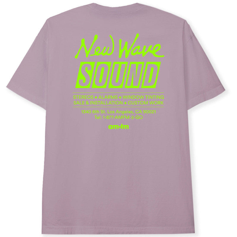 AM-FM New Wave T-shirt Mauve