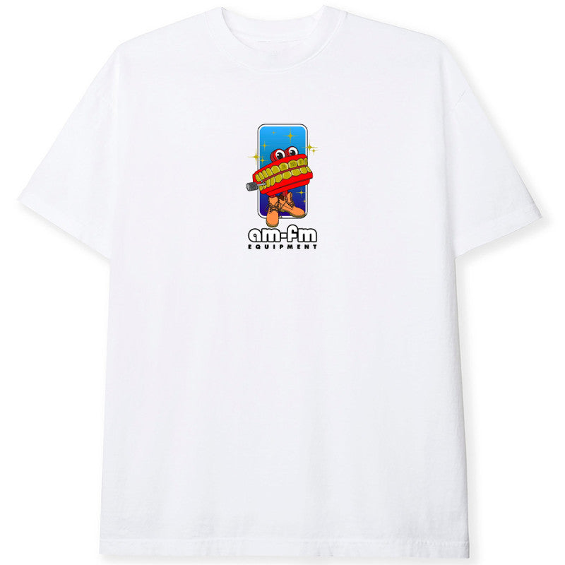 AM-FM Real Talk T-shirt White