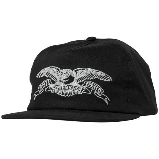 Anti Hero Basic Eagle Snapback Black