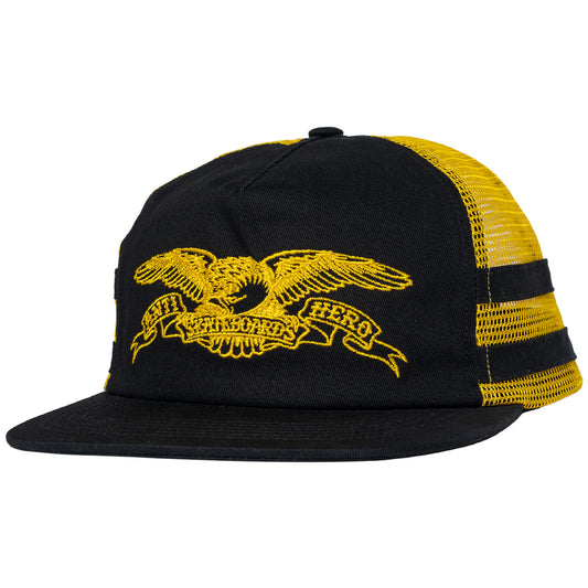 Anti Hero Basic Eagle Snapback Cap Black /Yellow