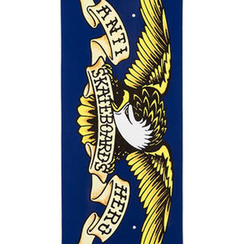 Anti Hero Team Classic Eagle Skateboard Deck Navy 8.5