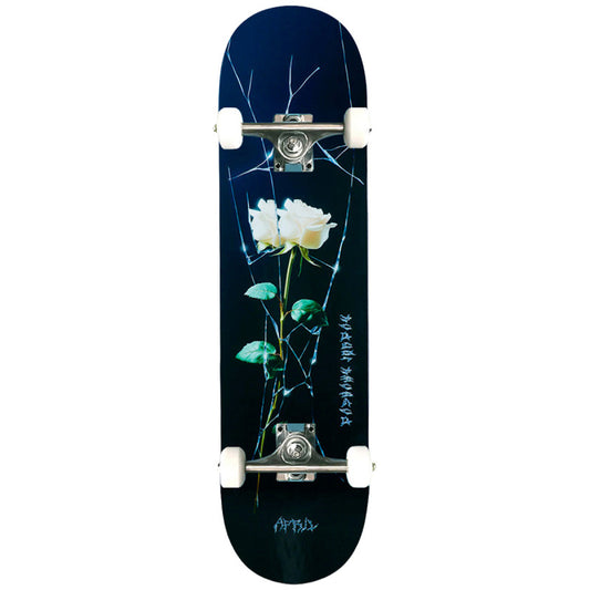 April Dashawn Jordan Cracked Rose Complete Skateboard 8.25