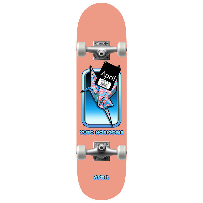 April Yuto Origomi Complete Skateboard 8.0