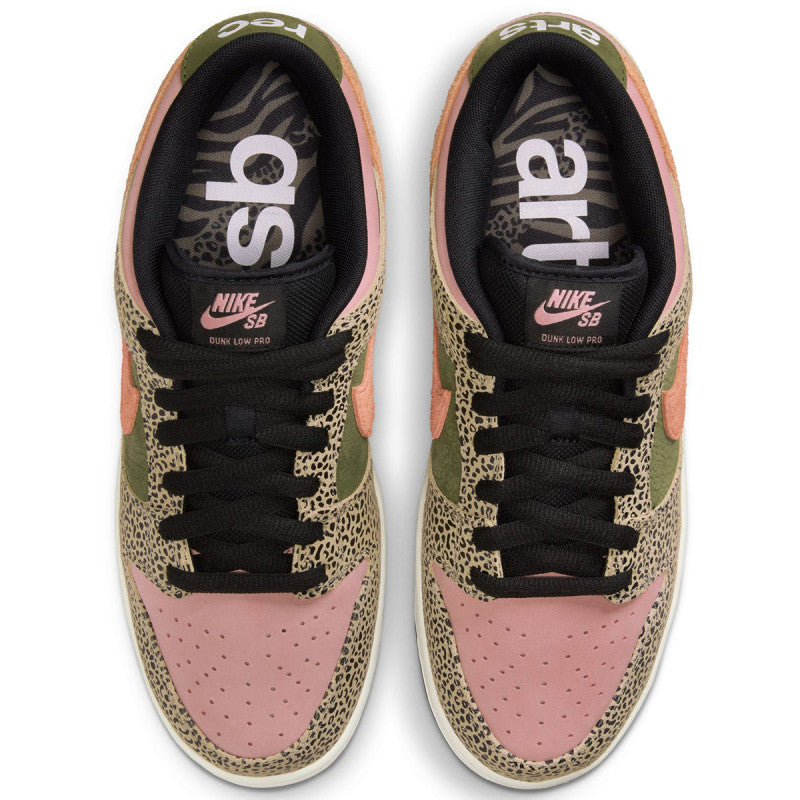 Arts-Rec x Nike SB Dunk Low Pro Khaki/Amber Brown/Rough Green/Rust Pink/Black/Sail
