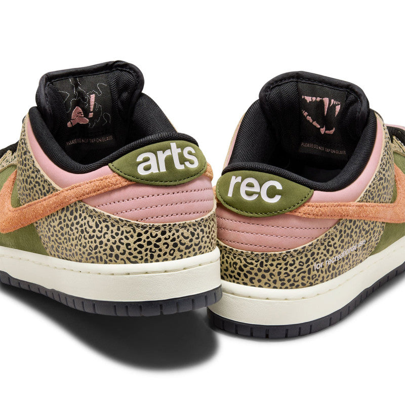 Arts-Rec x Nike SB Dunk Low Pro Khaki/Amber Brown/Rough Green/Rust Pink/Black/Sail