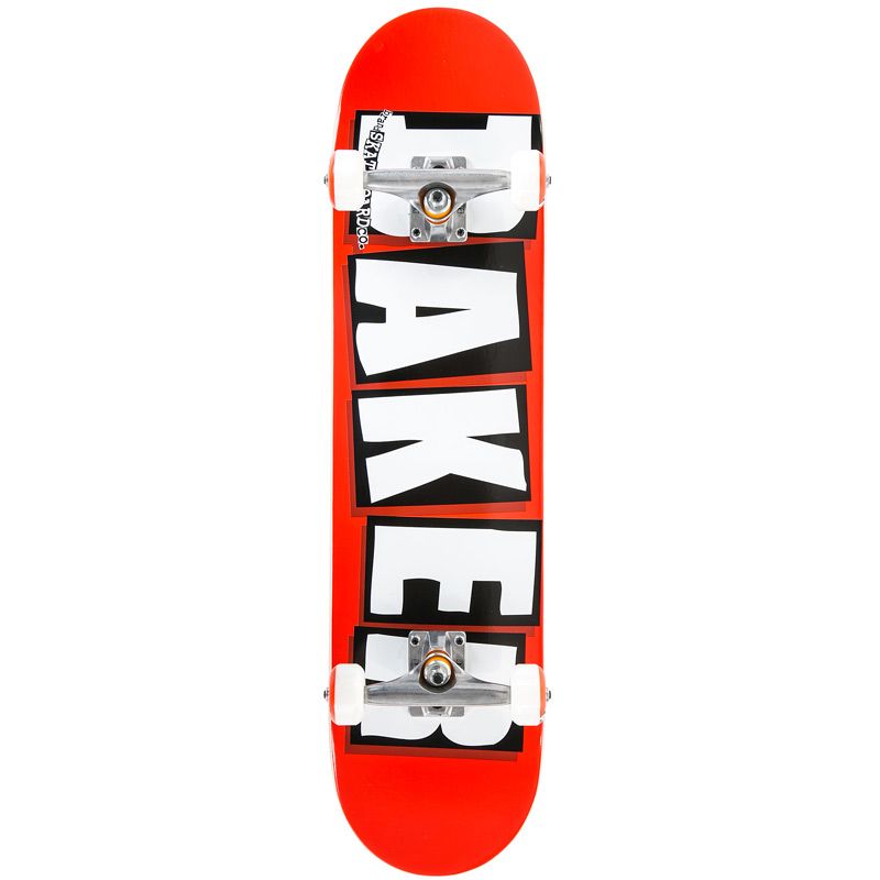 Baker Brand Logo Complete Skateboard White 8.0
