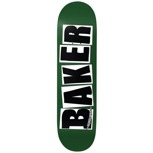 Baker Brand Logo Forest Green Skateboard Deck 8.38