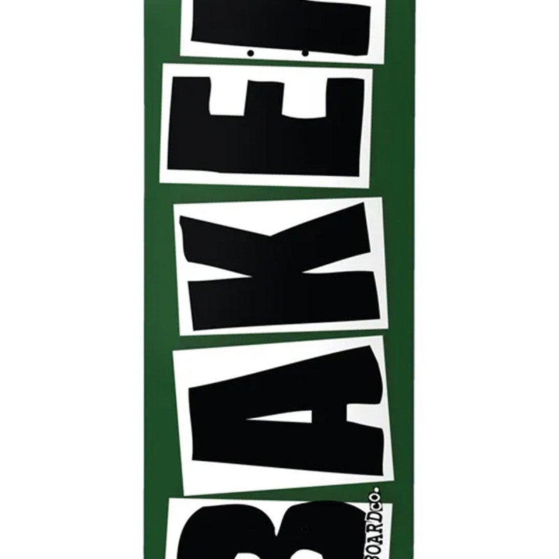 Baker Brand Logo Forest Green Skateboard Deck 8.38
