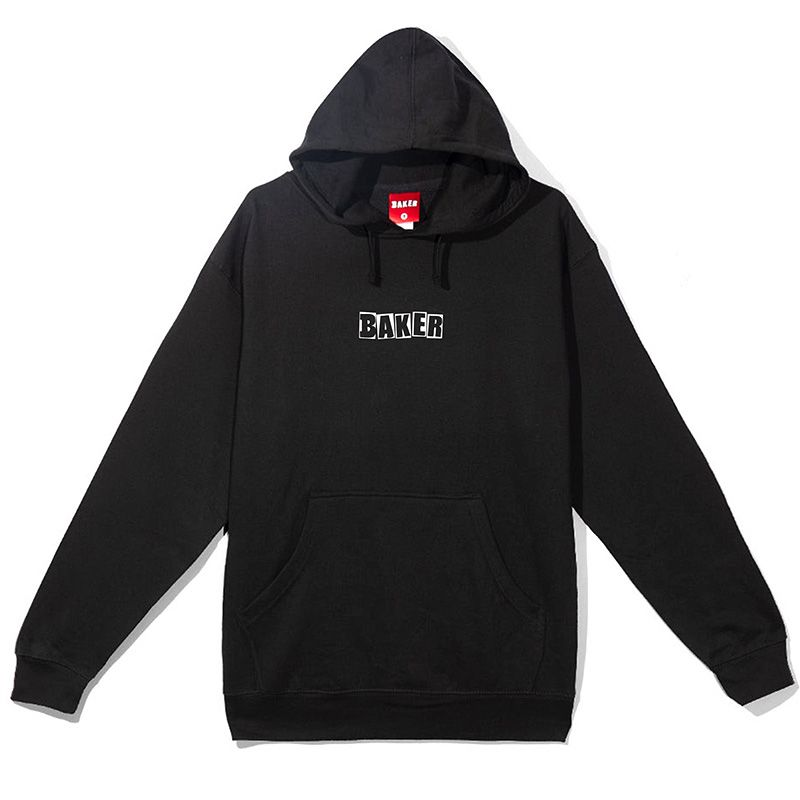 Baker Brand Logo Hoodie Black