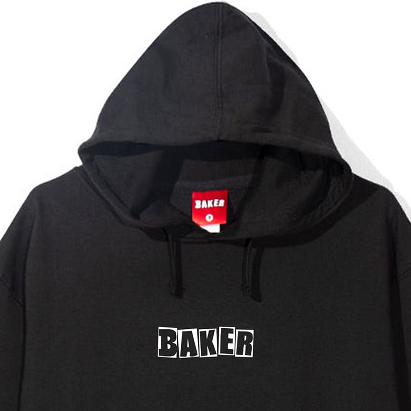 Baker Brand Logo Hoodie Black