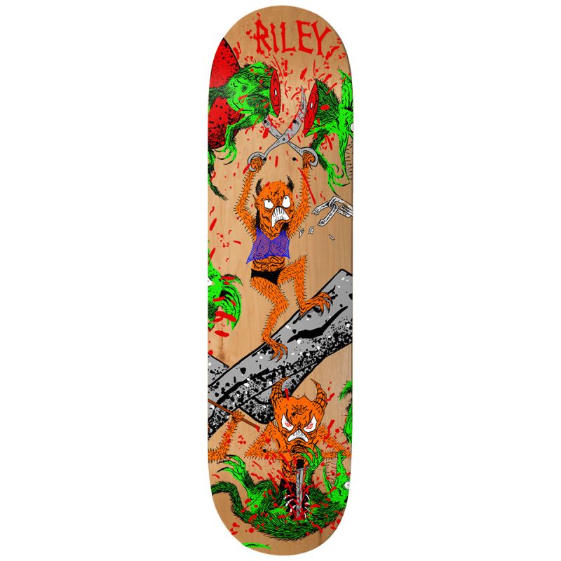 Baker Riley Hawk Toxic Rats Skateboard Deck 8.125