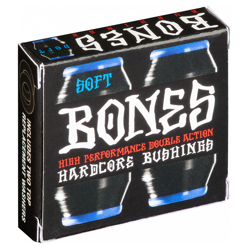 Bones Hardcore Bushings Soft 81A Black (2 truck set)