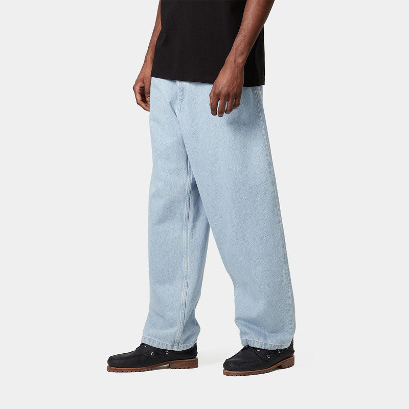 Carhartt WIP Brandon Pant Blue Heavy Stone Bleached