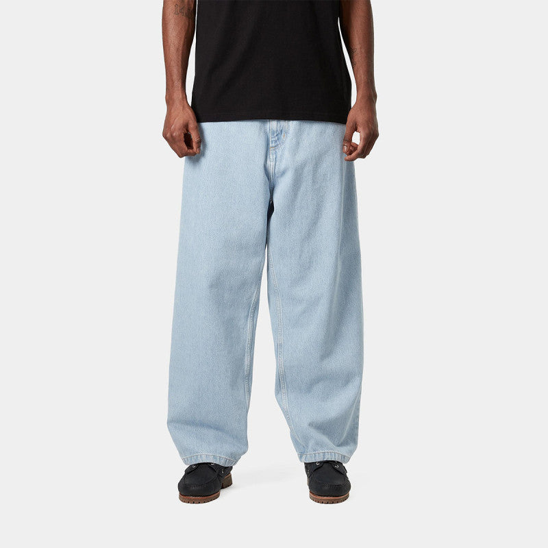 Carhartt WIP Brandon Pant Blue Heavy Stone Bleached